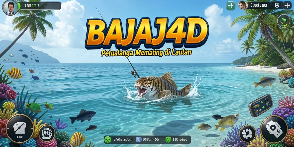 Tangkapan ikan besar di laut yang memukau.