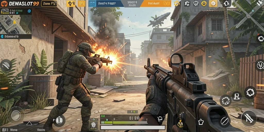 Tampilan gameplay DEWASLOT99 yang seru dan mendebarkan.