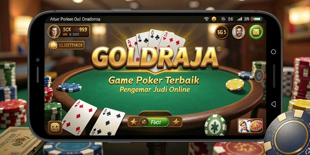 Tampilan gameplay seru di GOLDRAJA dengan pemain aktif dan meja beragam.