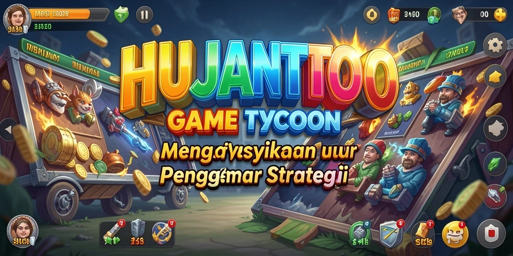 Tampilan gameplay HUJANTOTO dengan grafis menarik dan antarmuka yang user-friendly.