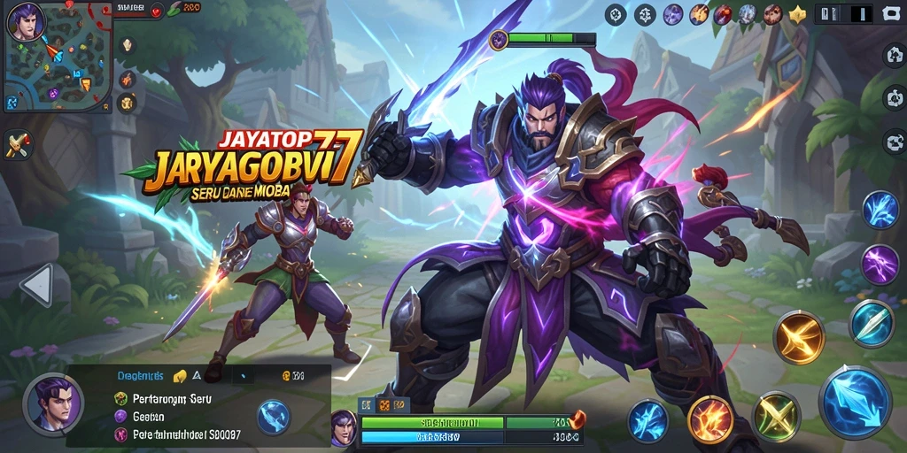 Gameplay menarik dalam JAYATOP77 dengan strategi tim yang intens.