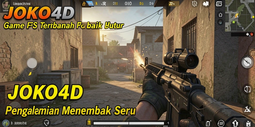 Gameplay JOKO4D yang intens dan mendebarkan dalam pertempuran FPS.
