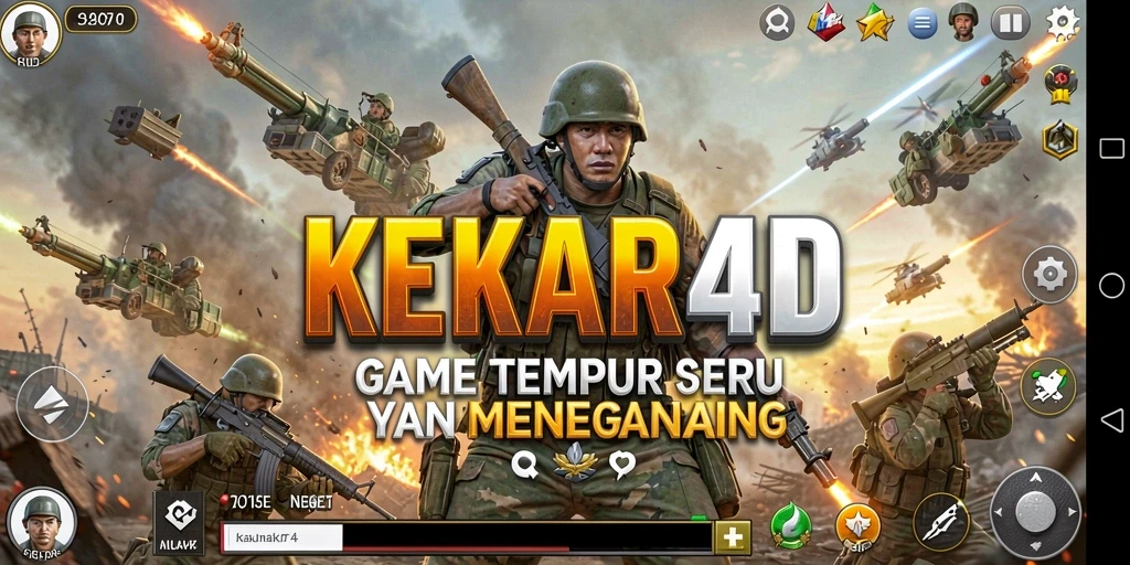 Tampilan gameplay seru dari game KEKAR4D yang penuh aksi.