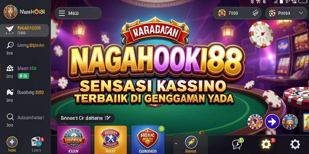 Screenshot gameplay NAGAHOKI88 menampilkan aksi kasino yang seru.