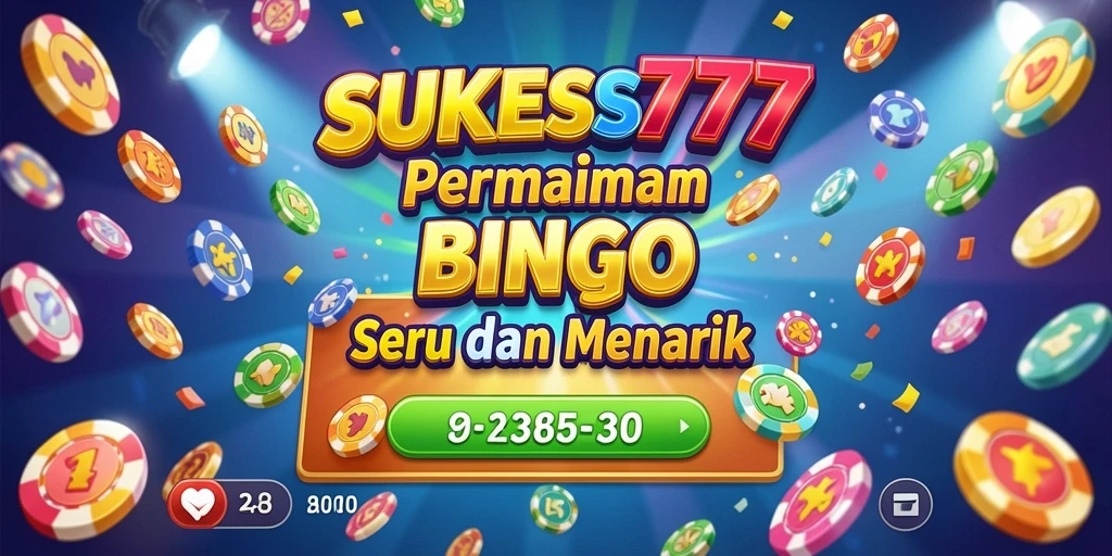 Tampilan gameplay Bingo yang penuh warna dan seru